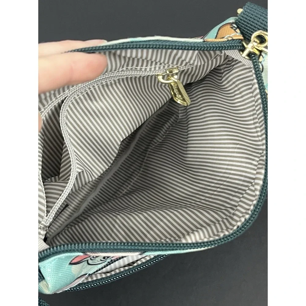 Star Wars Loungefly Baby Yoda Grogu Passport Crossbody Bag Mandalorian The Child
